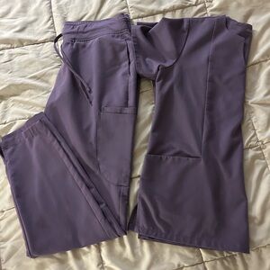 Mandela scrubs. Like new!  Beautiful purple color